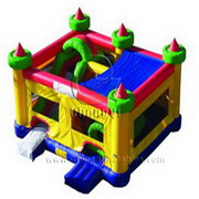 inflatable bouncer and slide combo